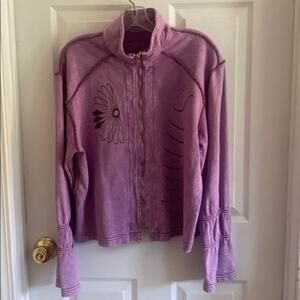 Produce Company M purple cotton jacket